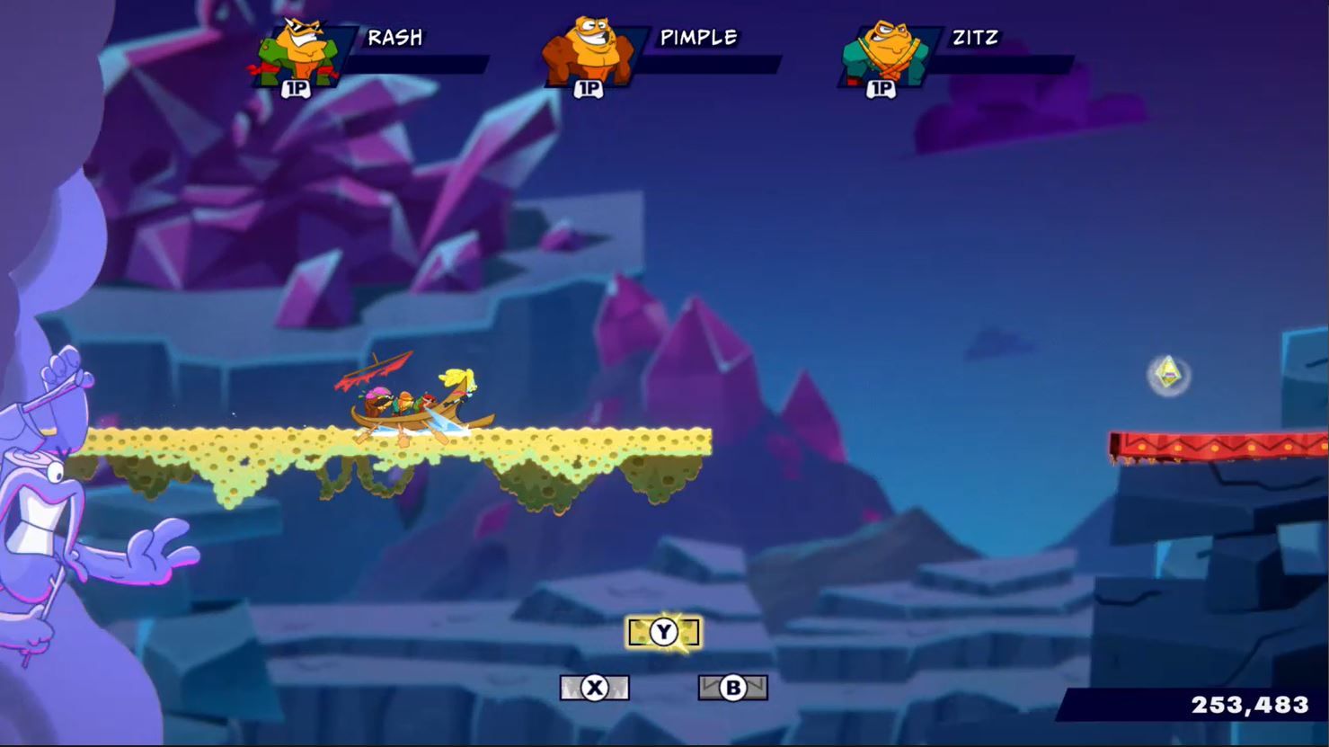 Battletoads Act 2 Stage 5 Collectible 1