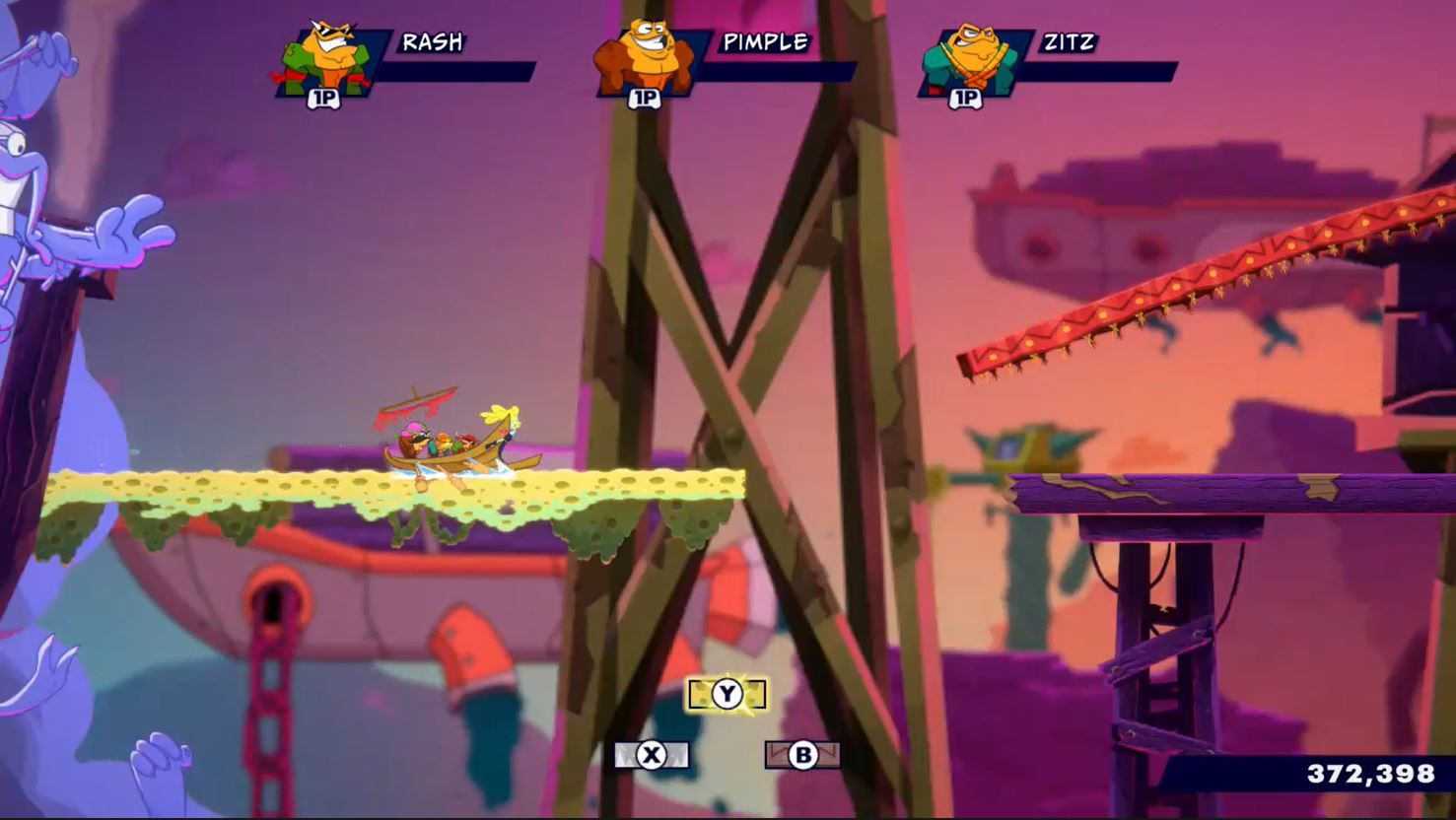 Battletoads Act 2 Stage 5 Collectible 2