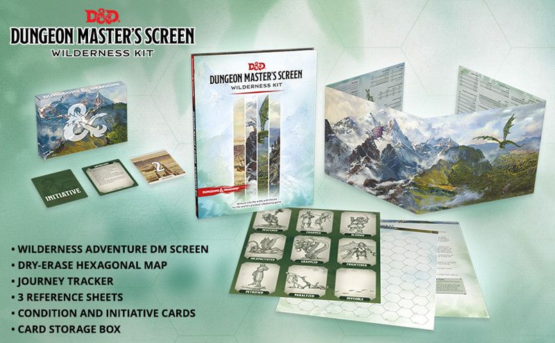 D&D Dungeon Master's Screen Wilderness Kit article image