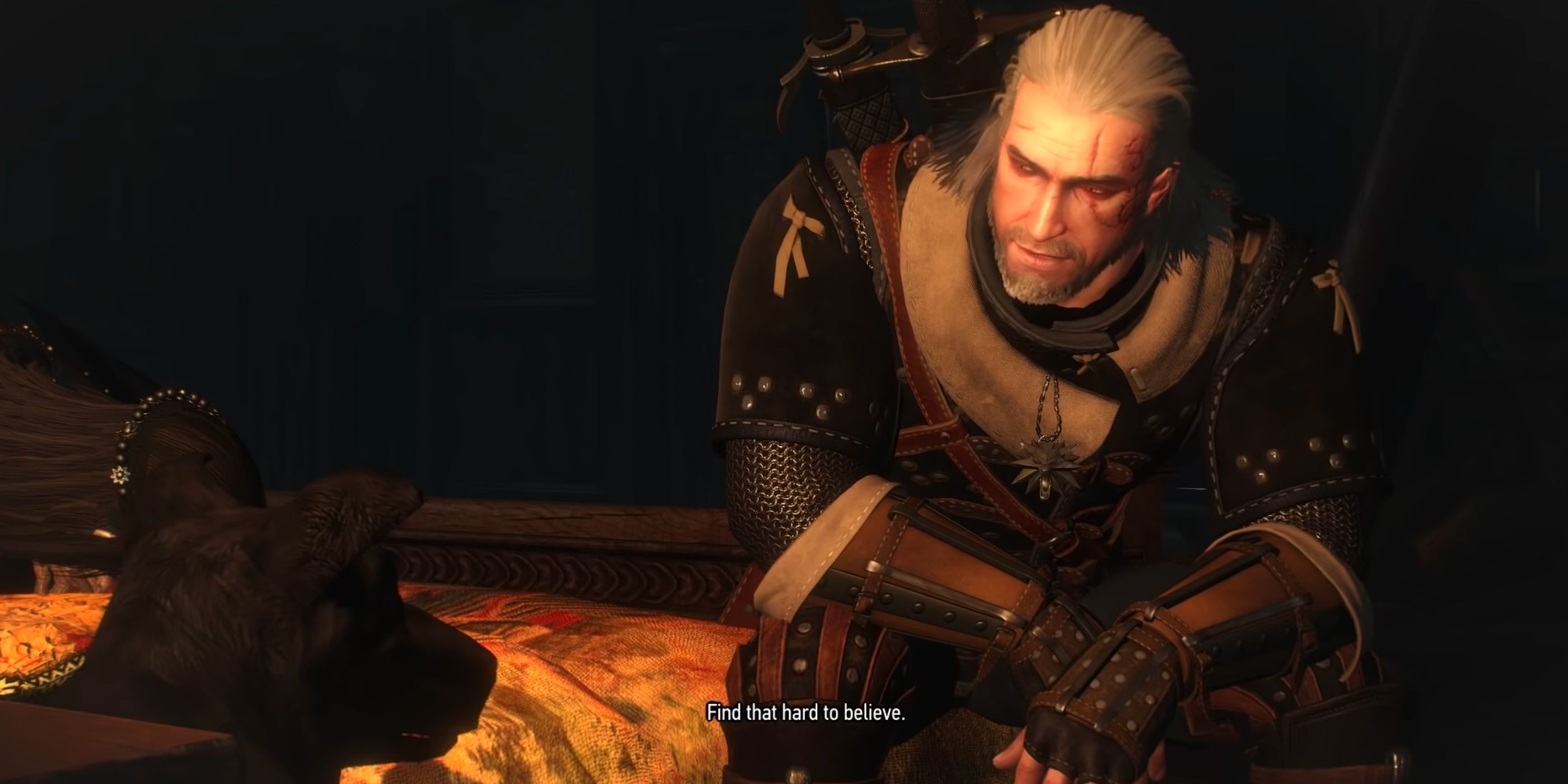 Geralt Dog Witcher 3