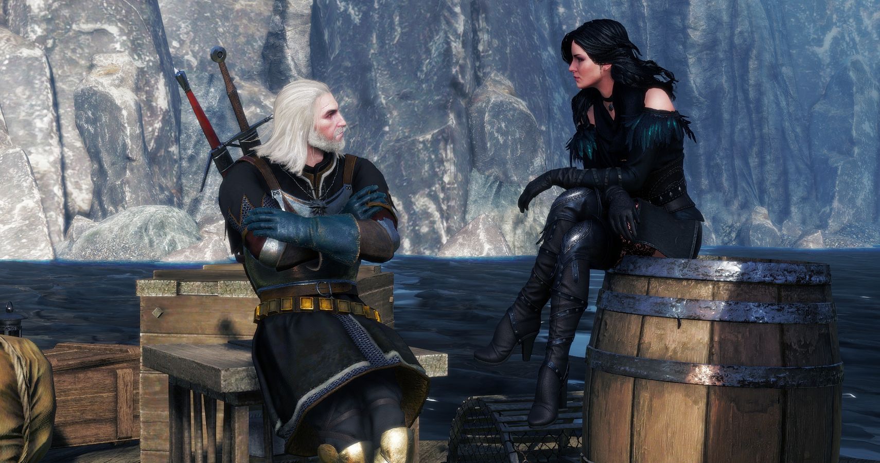 Geralt and Yennefer