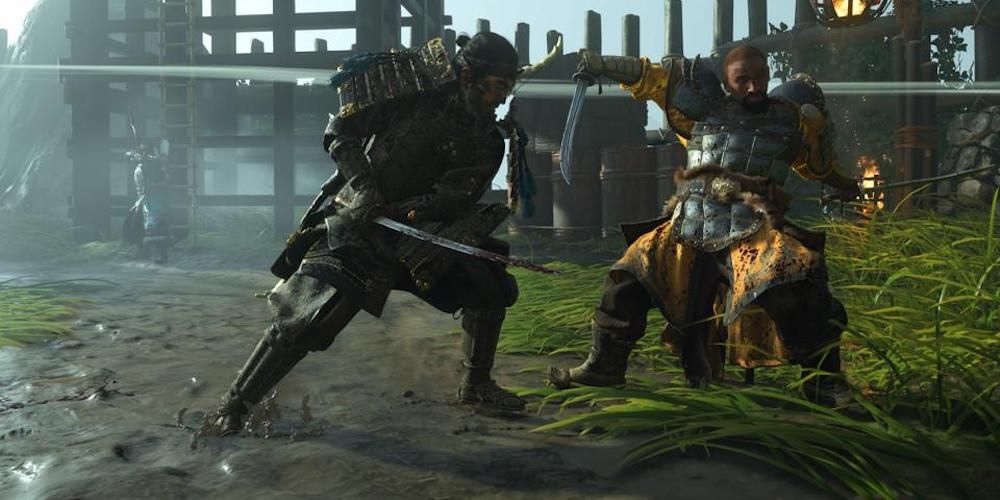Ghost of tsushima attacking mongolian