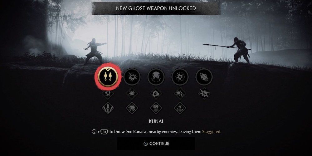 Kunai ghost of tsushima upgrades