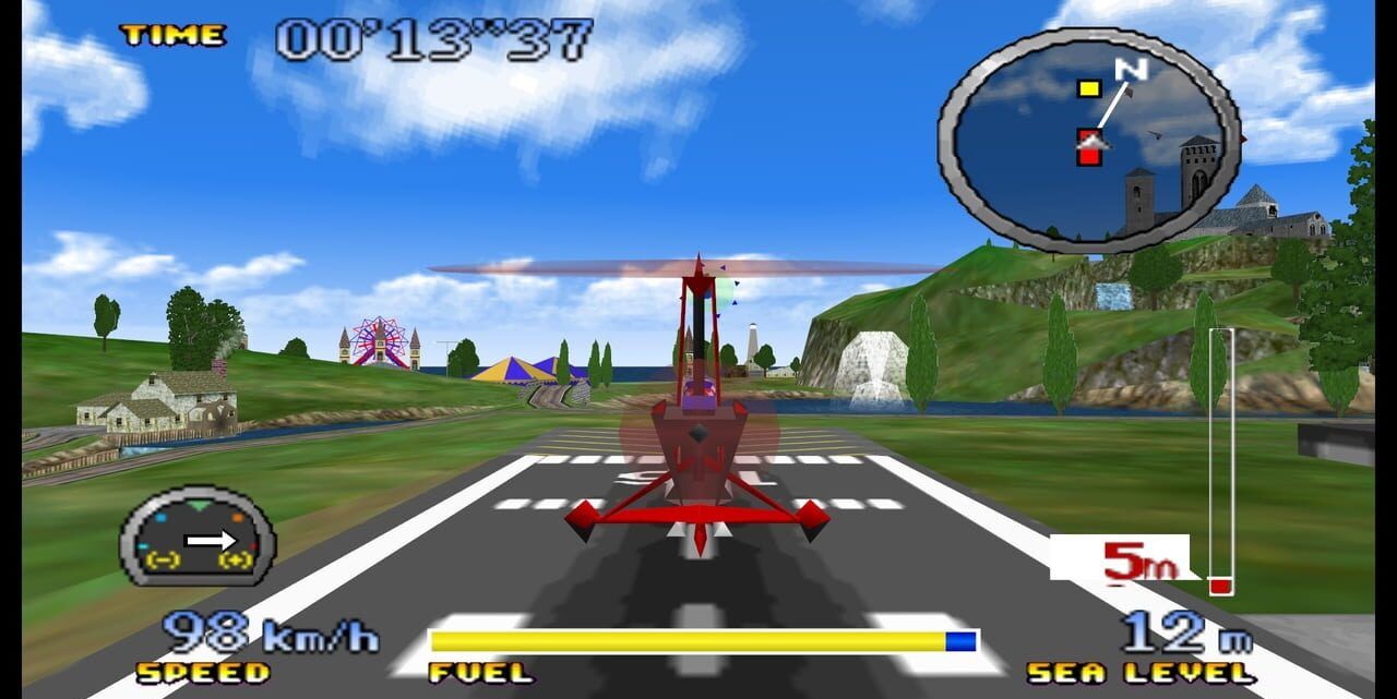 Pilotwings 64 Plane Take Off