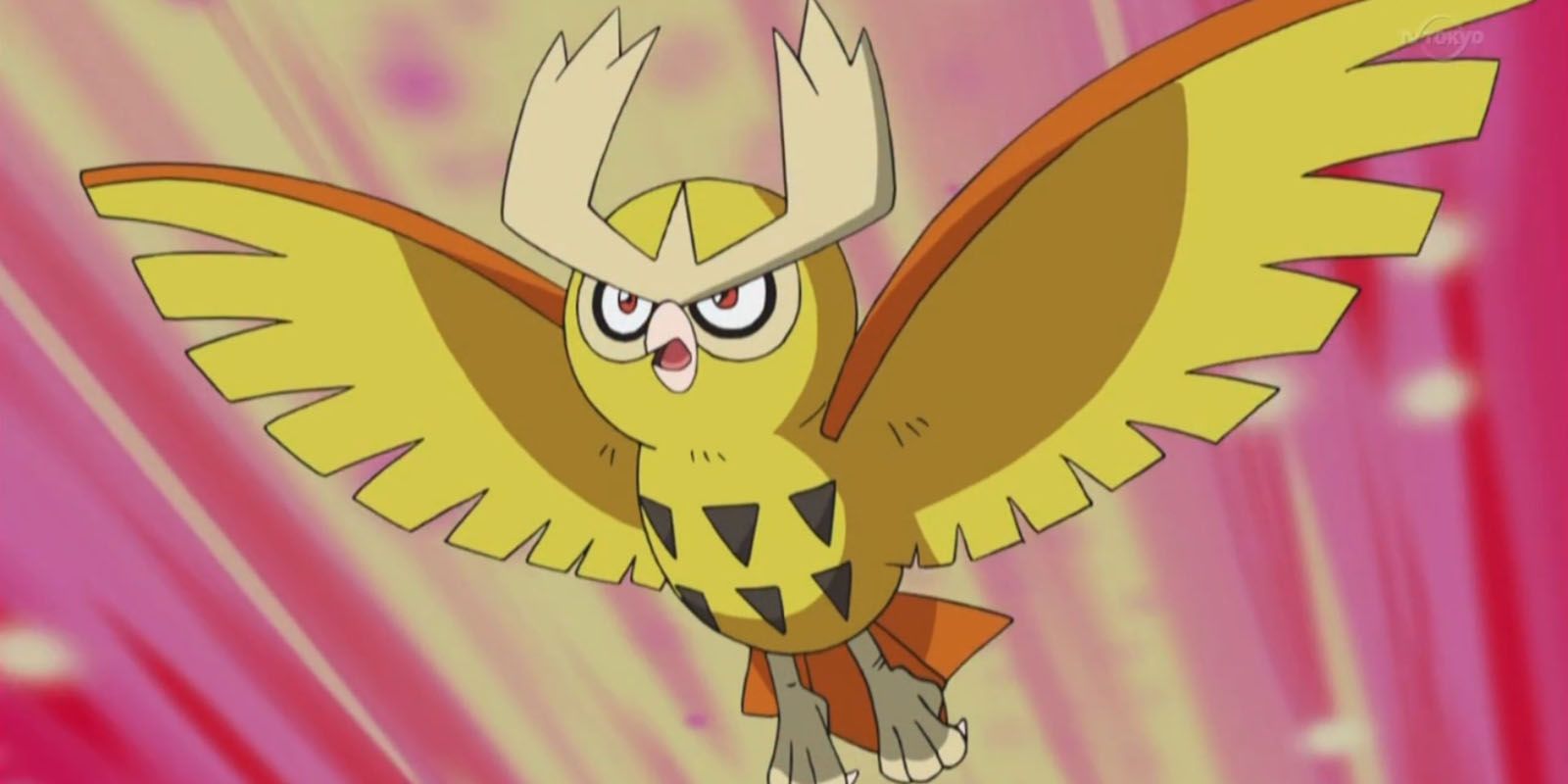 Ash Shiny Noctowl Pokemon Anime