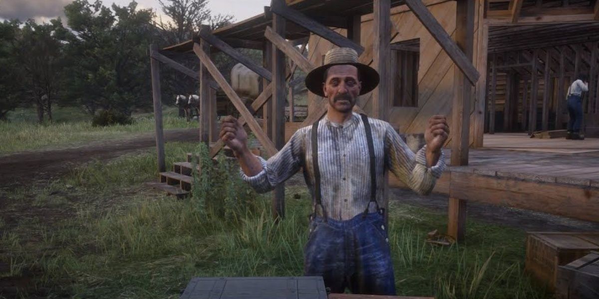 Homestead father from Red Dead Redemption 2