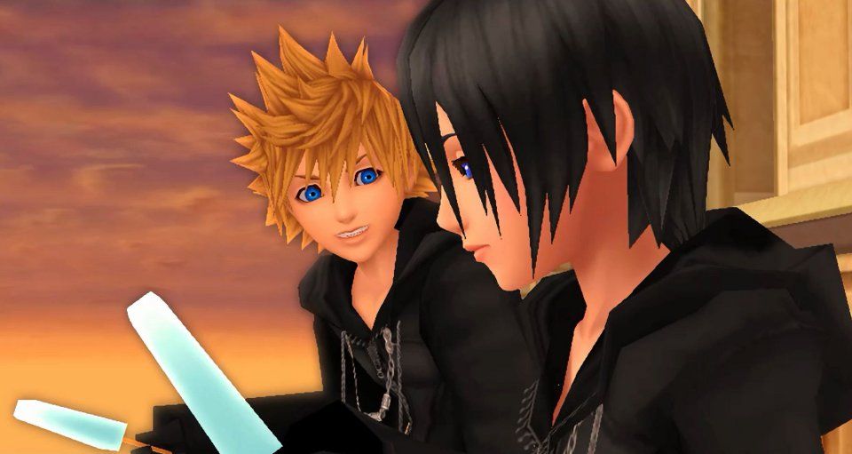 Roxas Xion Kingdom Hearts Ice Cream