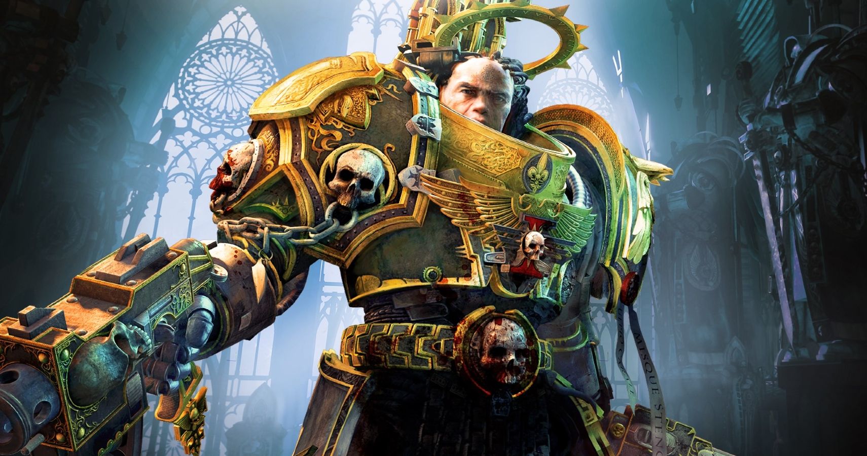 A 40K Inquisitor Marches Forward for the Emperor