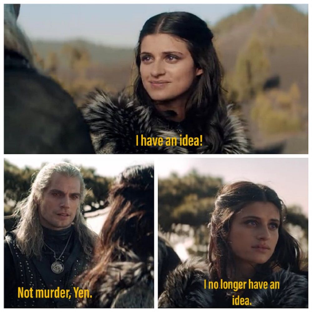 Yennefer's idea meme