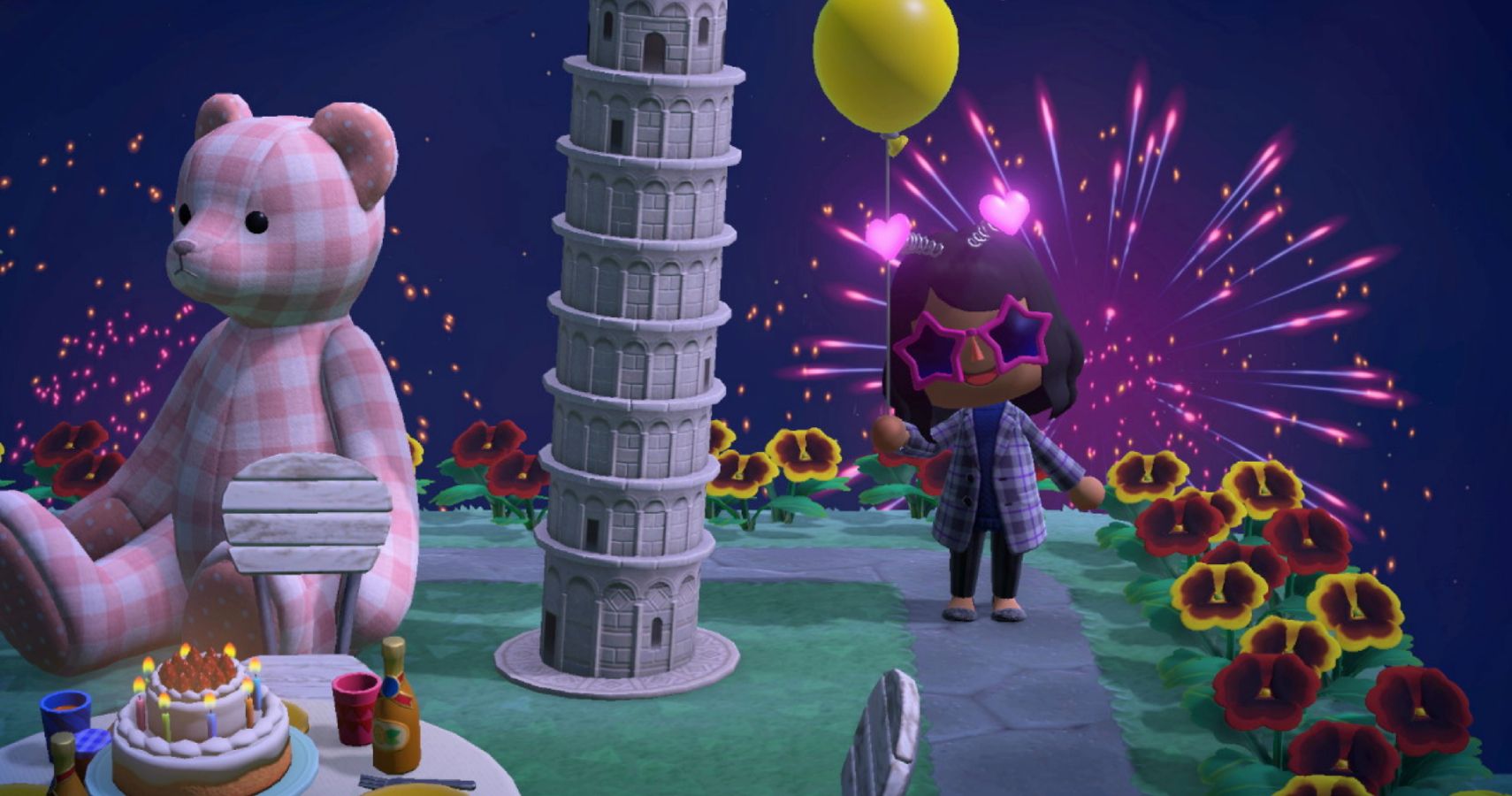 animal crossing fireworks