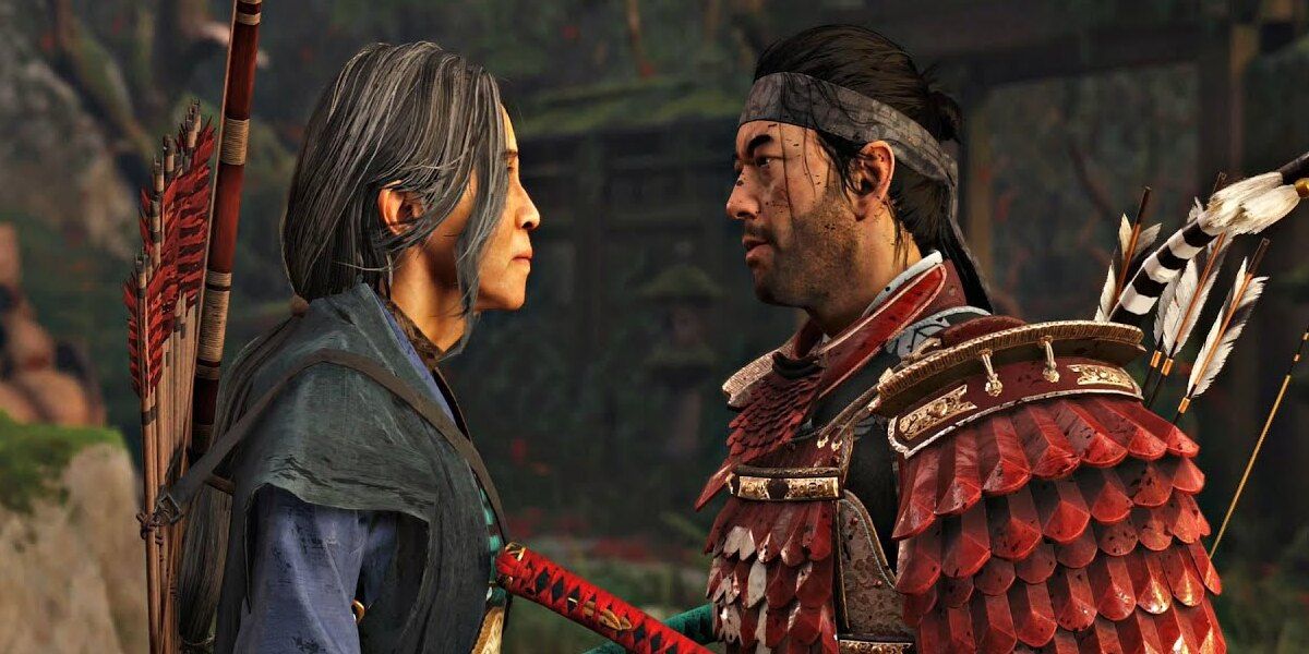 masako and jin Ghost of tsushima