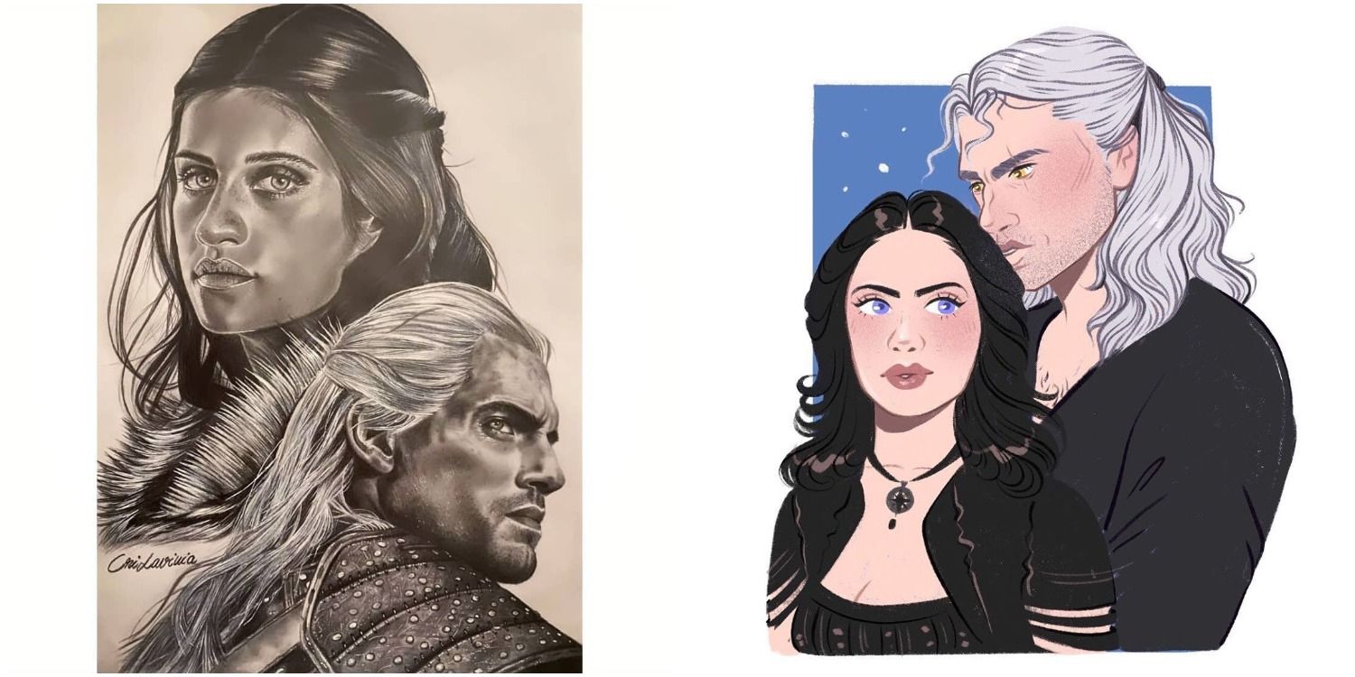 witcher_geralt_yennefer_fanart_featured_image