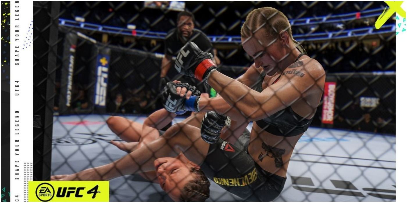 UFC 4 - going for the armbar