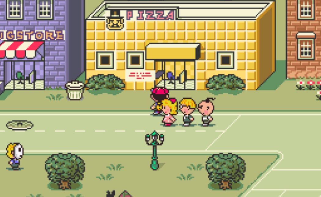 A screenshot from EarthBound
