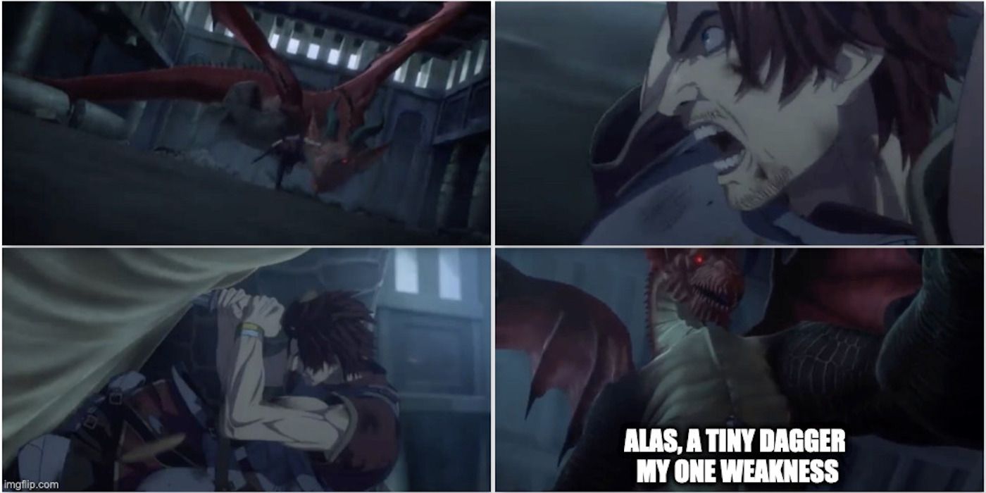 Memes from the Dragon's Dogma anime