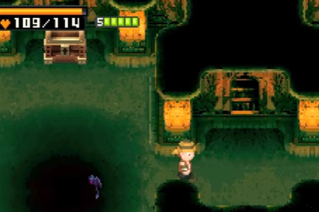 A screenshot from Nintendo DS title Contact