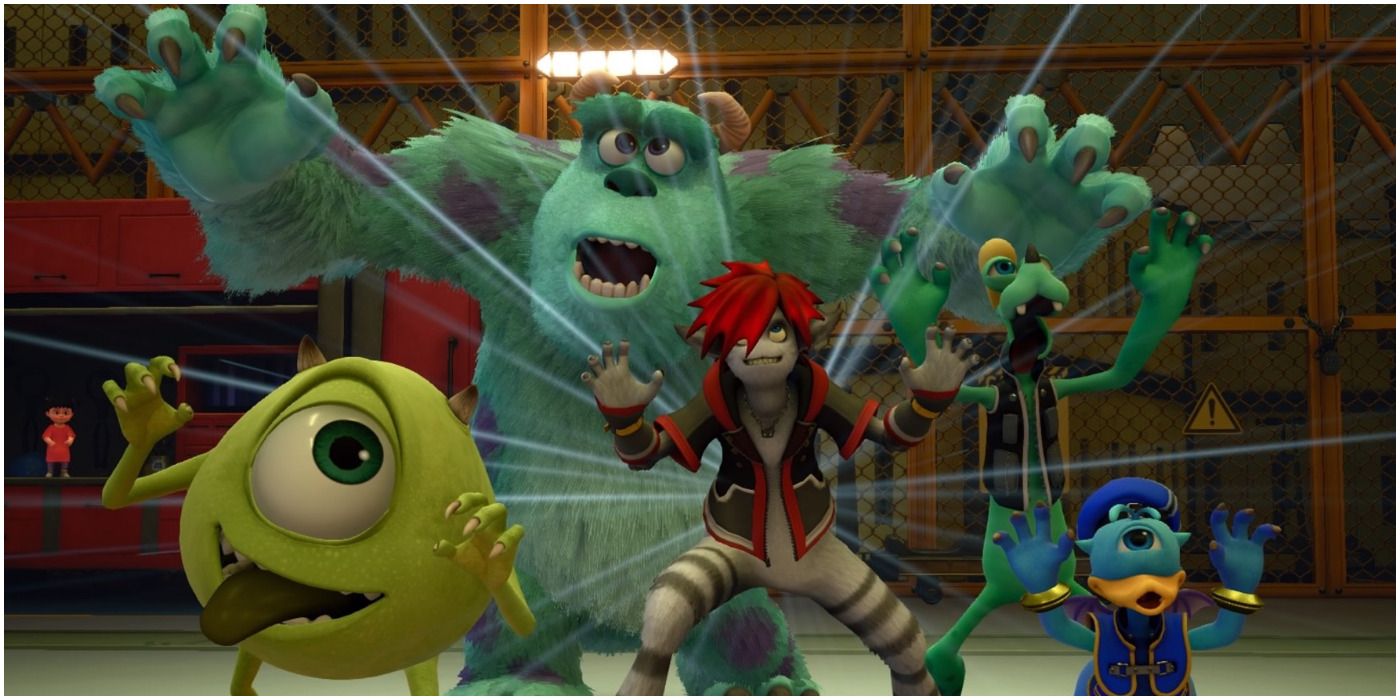 A gameplay screenshot from Kingdom Hearts 3