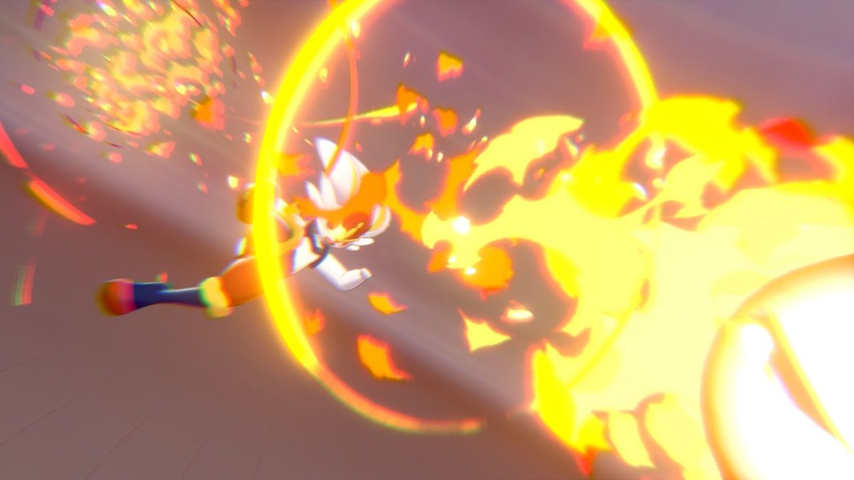 Cinderace using Pyro Ball in Pokémon Sword & Shield