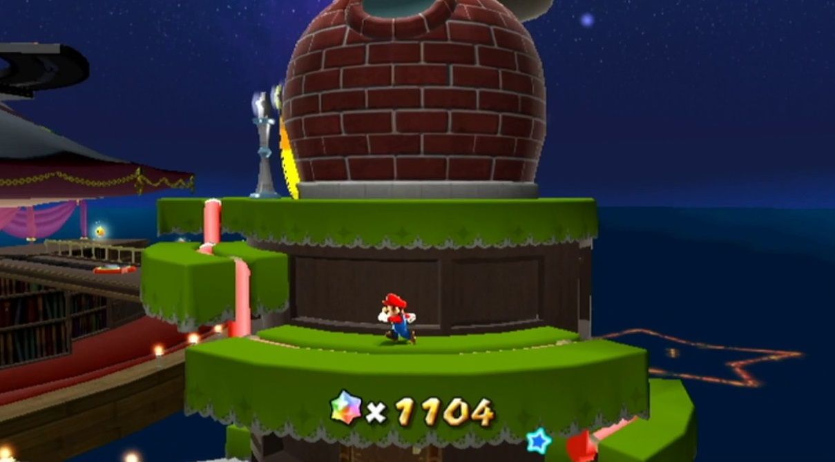 The Kitchen Dome in Super Mario Galaxy
