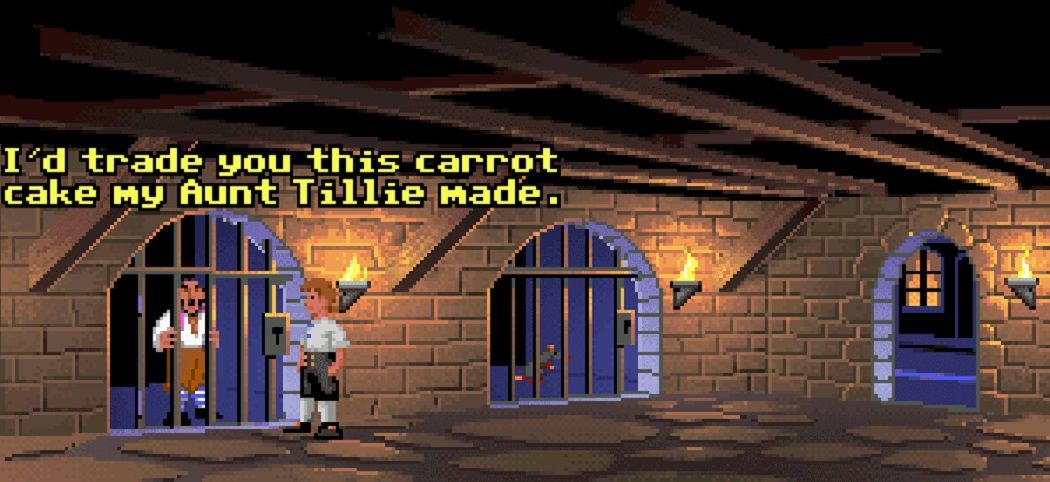 A screenshot from The Secret of Monkey Island