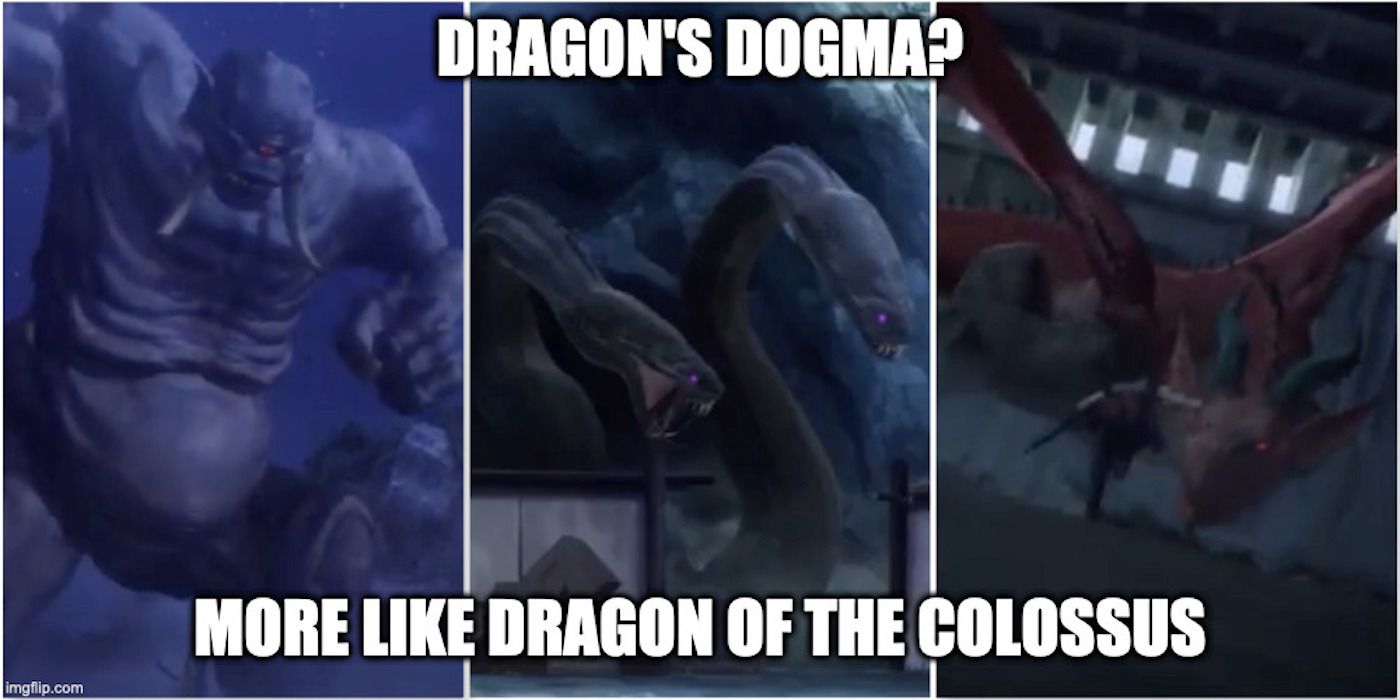 Memes from the Dragon's Dogma anime