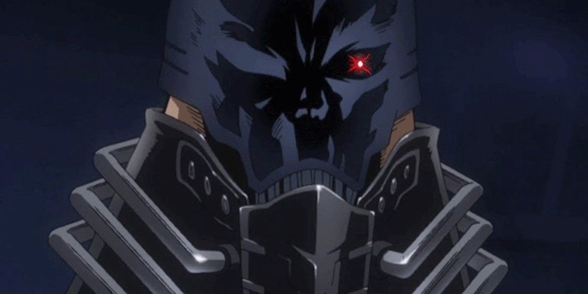 All For One from My Hero Academia standing against a dim background