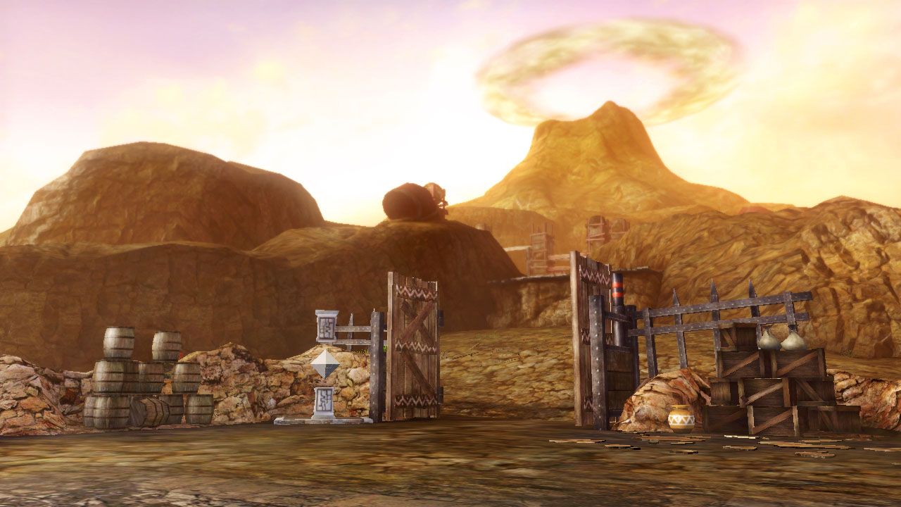 Death Mountain serves as the backdrop of one of the stages in Hyrule Warriors.