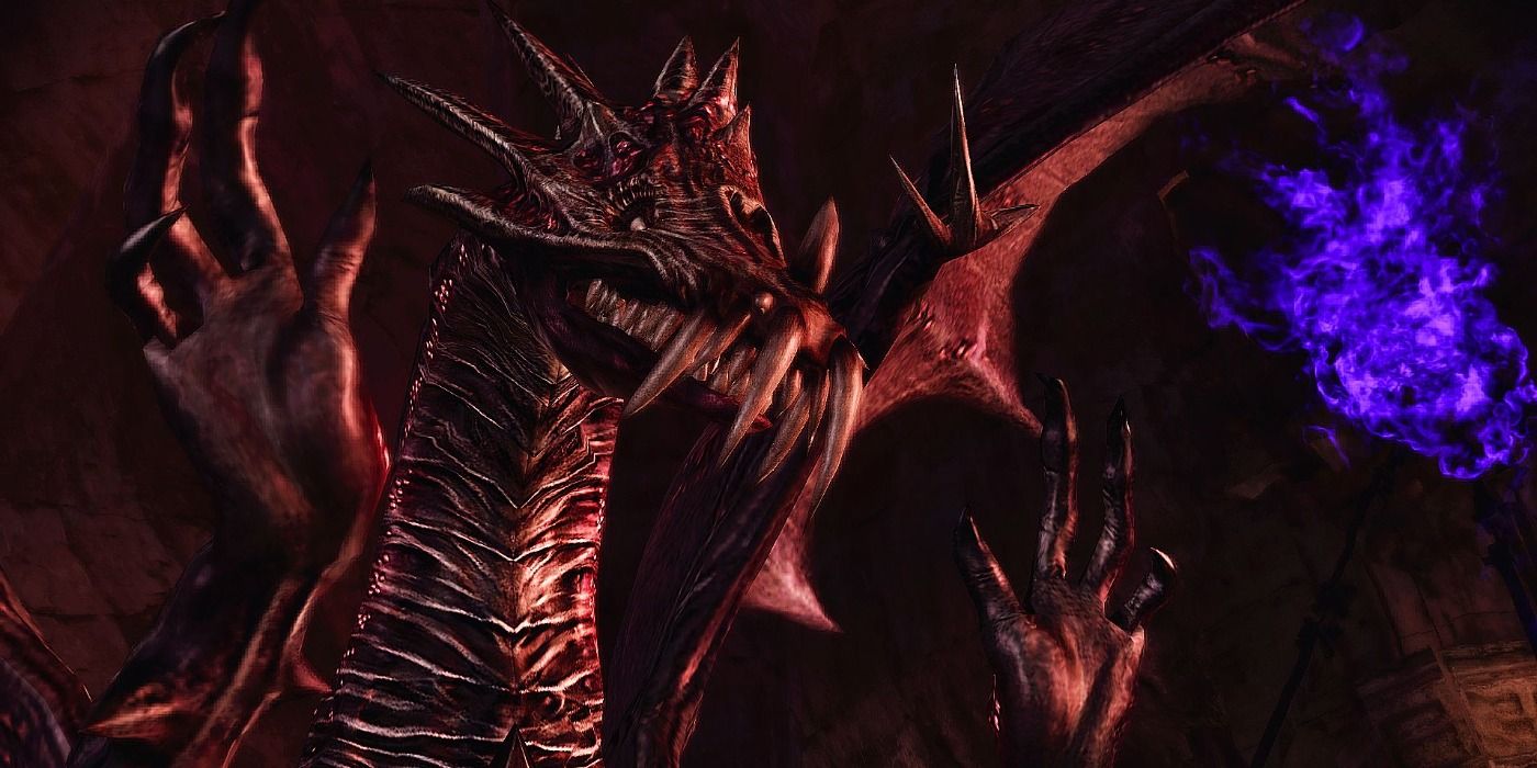 image of Urthemiel the Archdemon in Dragon Age: Origins