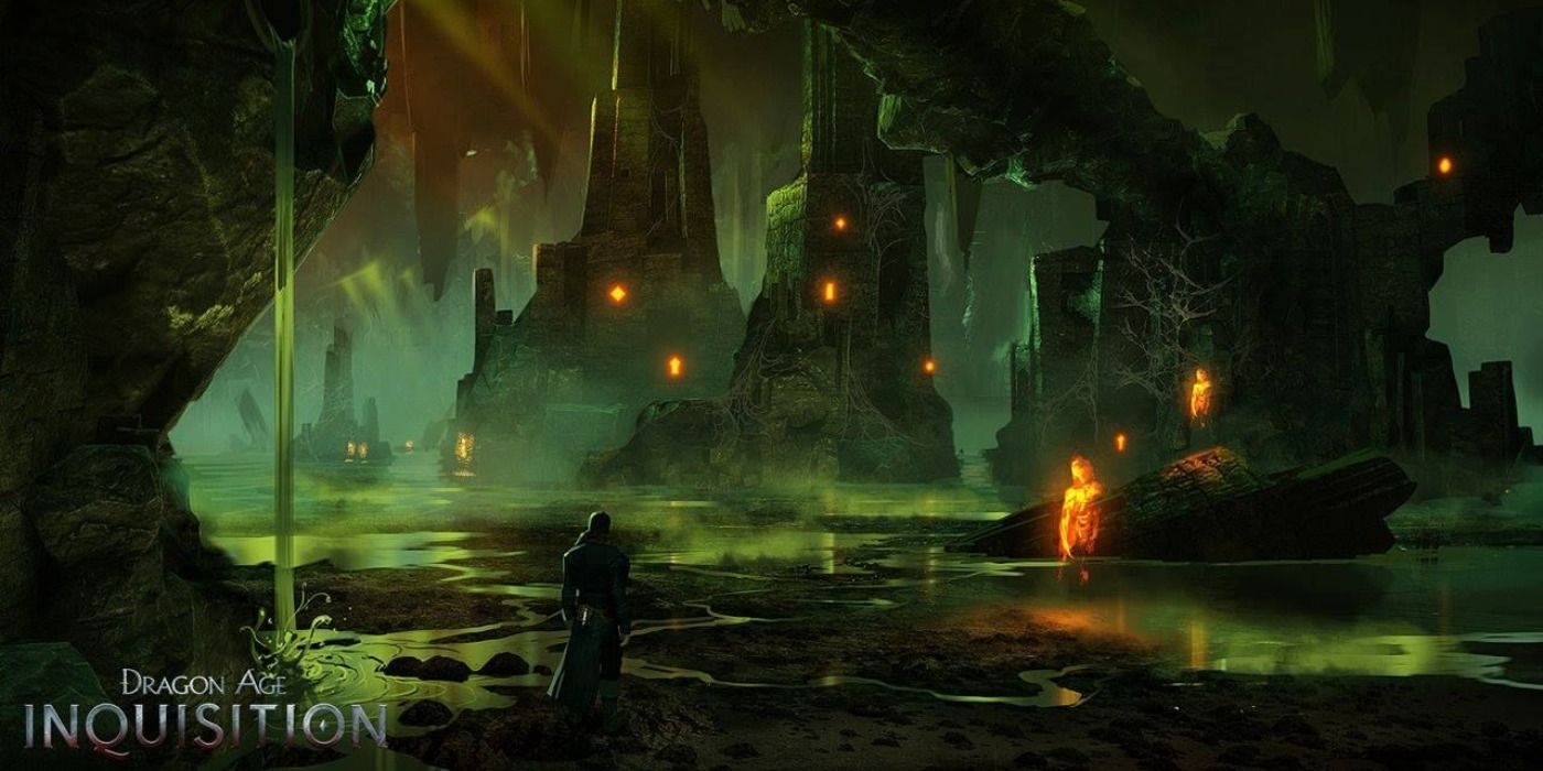 image of the Fade from Dragon Age: Inquisition