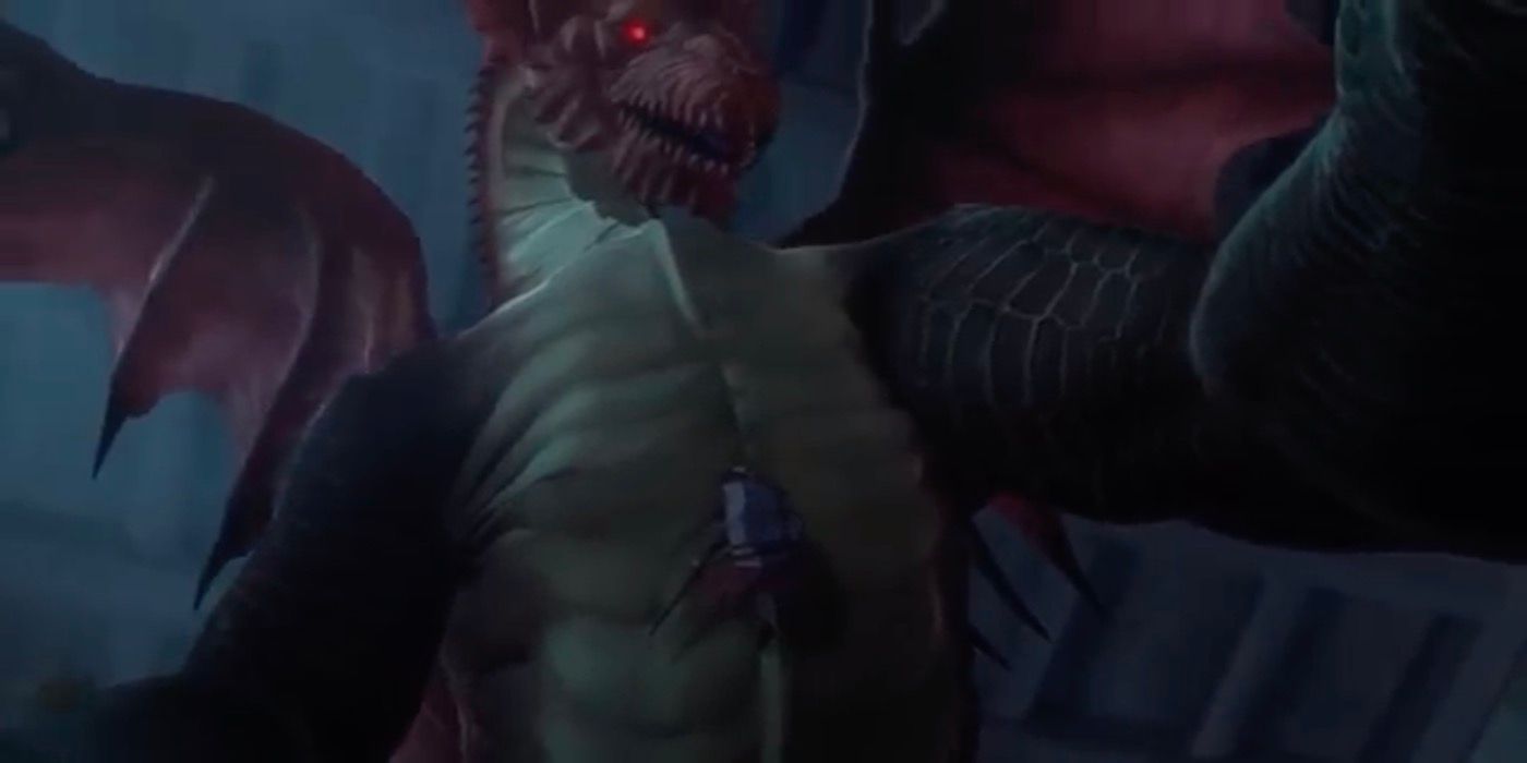 Screenshots from the Dragon's Dogma anime.