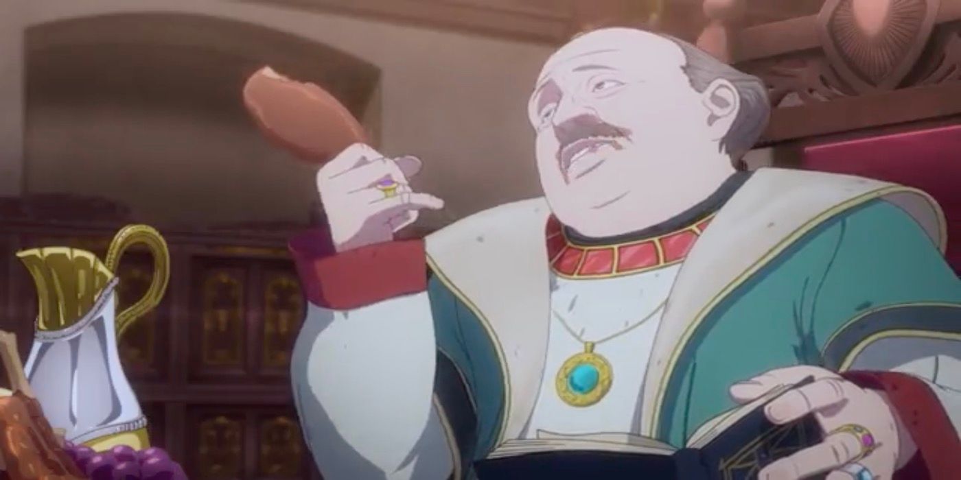 Screenshots from the Dragon's Dogma anime.