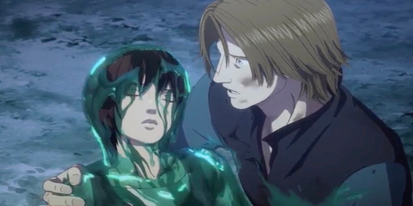 Screenshots from the Dragon's Dogma anime.