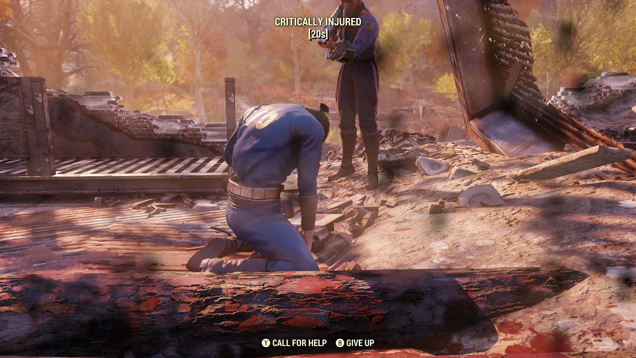 Fallout 76 Fallen Ally Revive