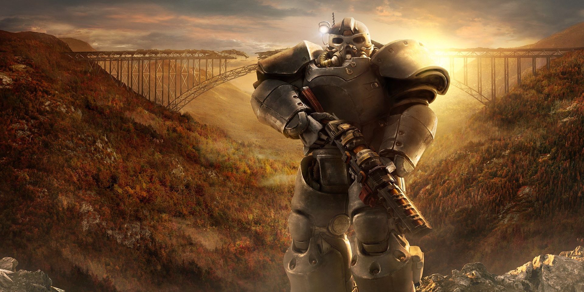Fallout 76 Power Armor Bridge Posed