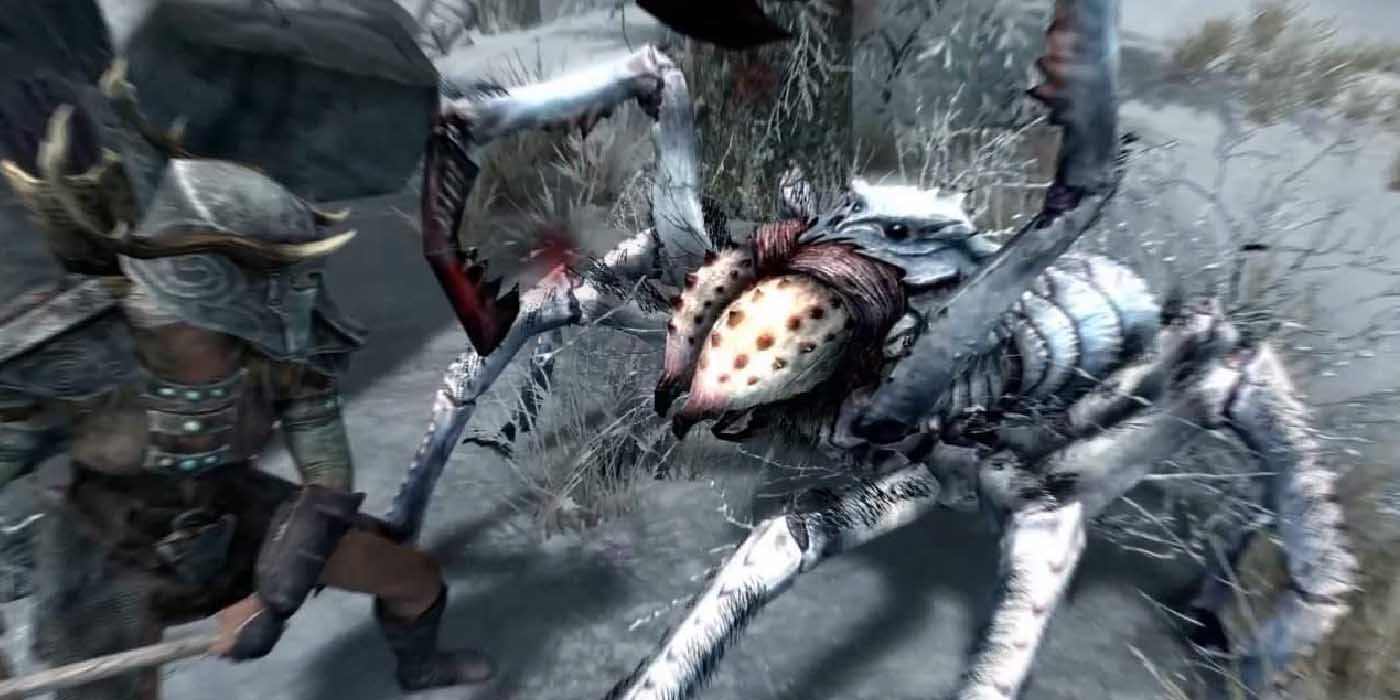 Frostbite Spider Skyrim