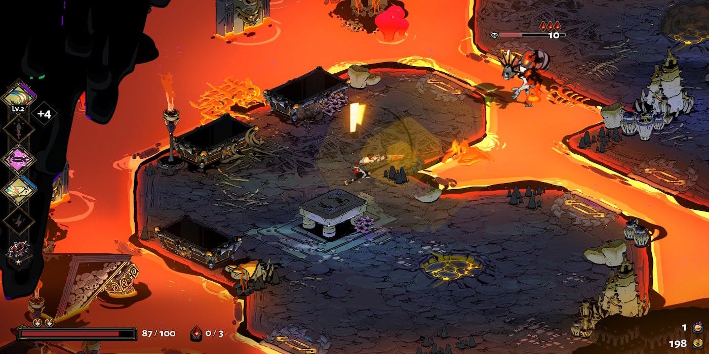 A gameplay screenshot from Hades
