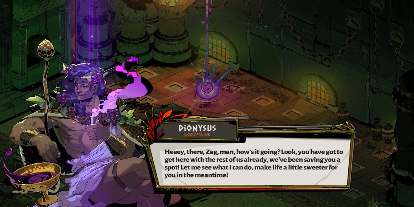 Dionysus from the Hades game
