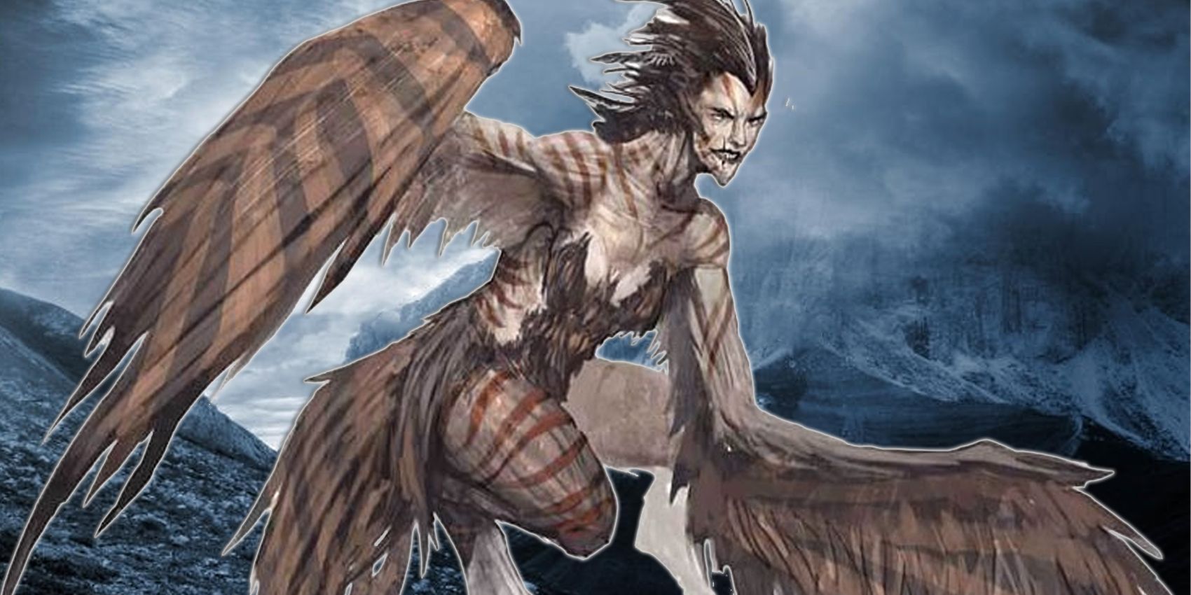 A harpy from Dungeons &amp; Dragons.