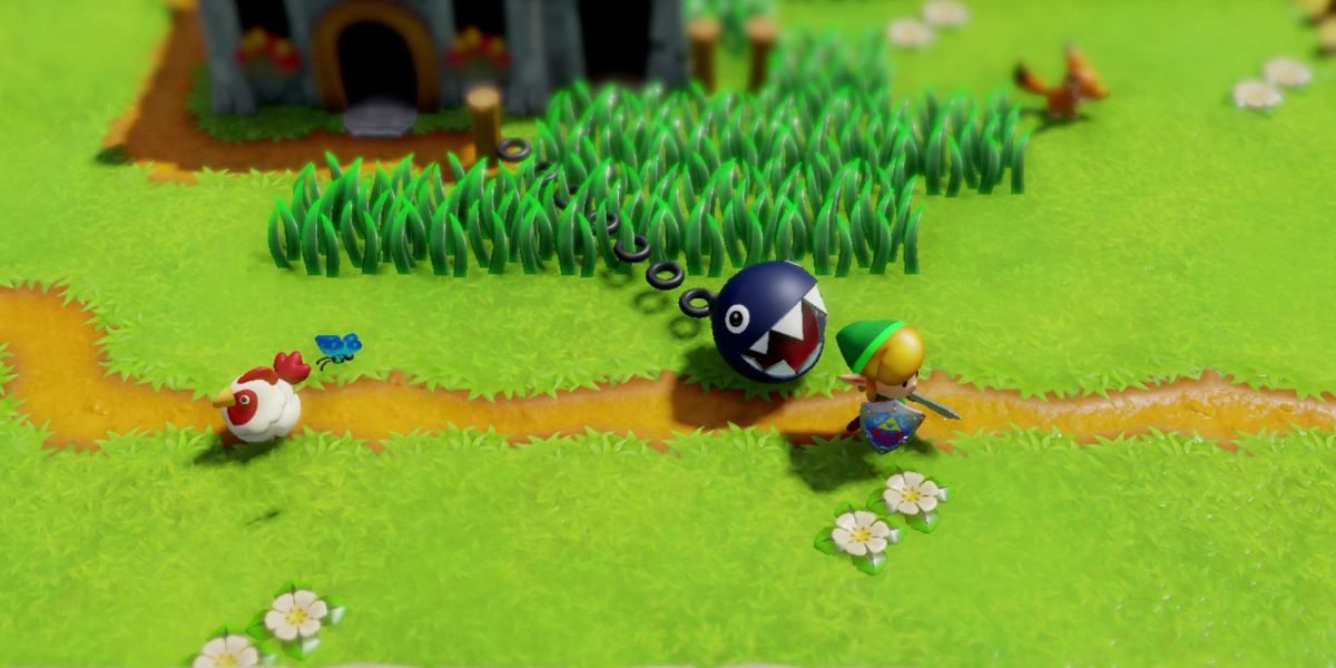 Switch Link's Awakening Link Chain Chomp