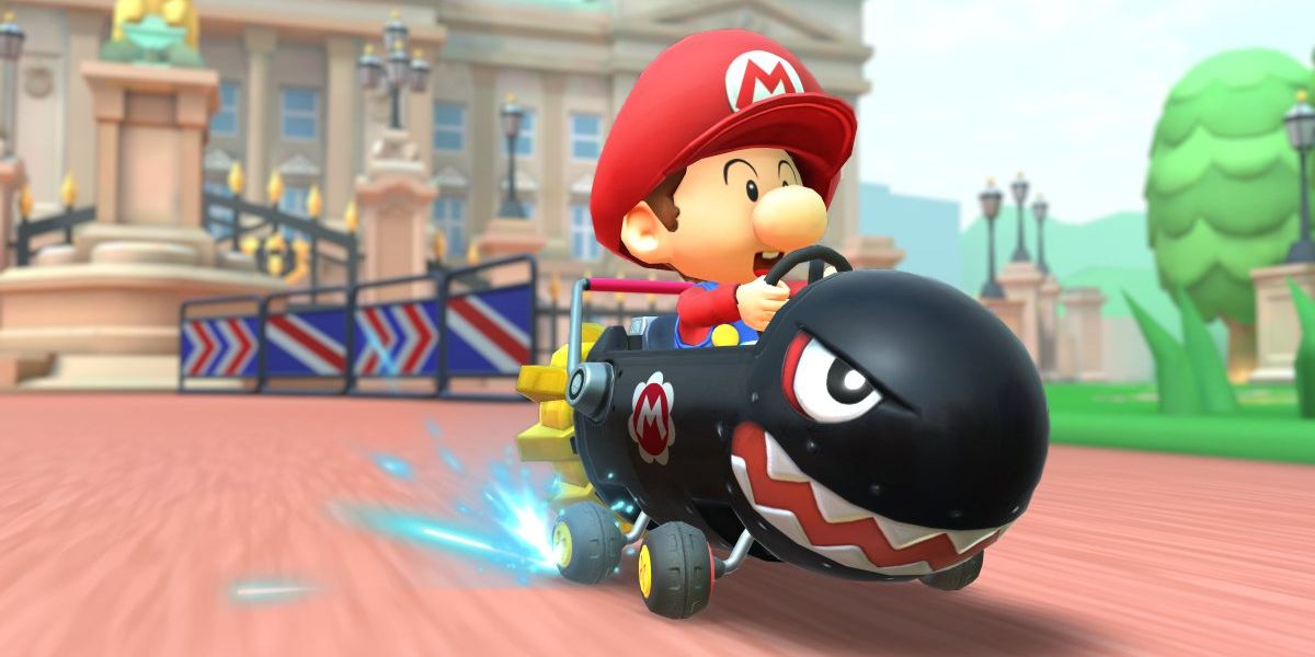 Nintendo Mario Kart Baby Mario Bullet Bill Kart