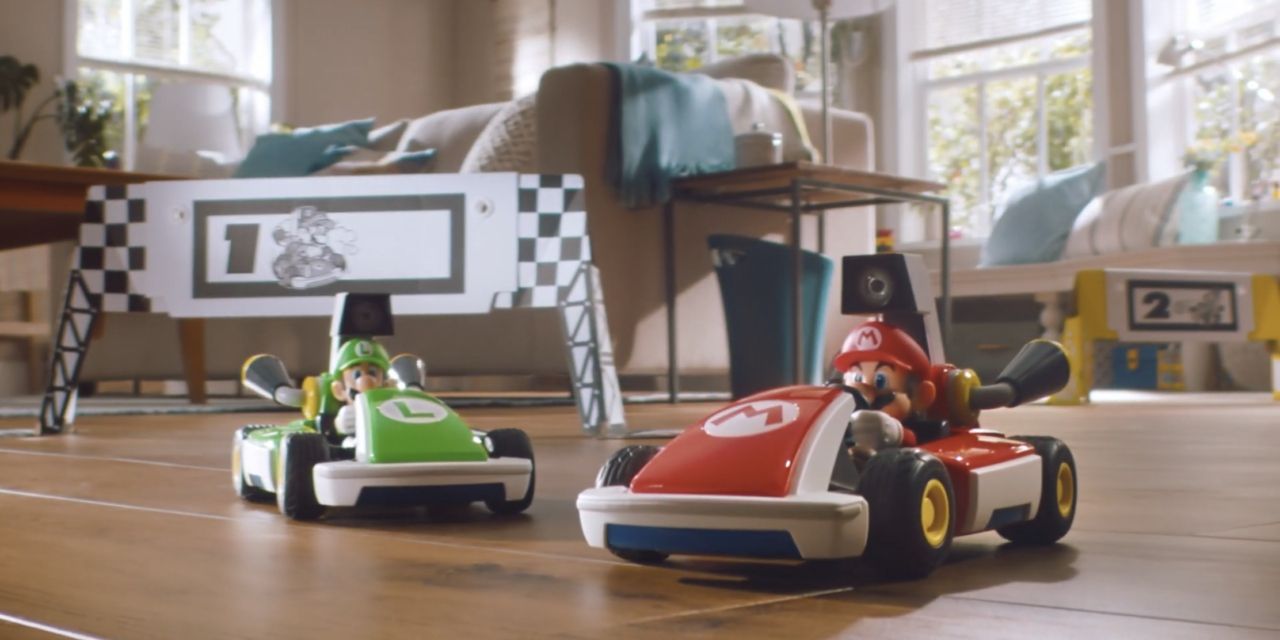 Mario Kart Live Home Circuit Mario Luigi Racecars Living Room