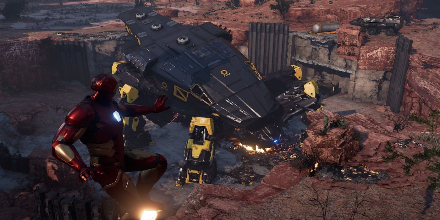 Warbot from the Marvel's Avengers game.