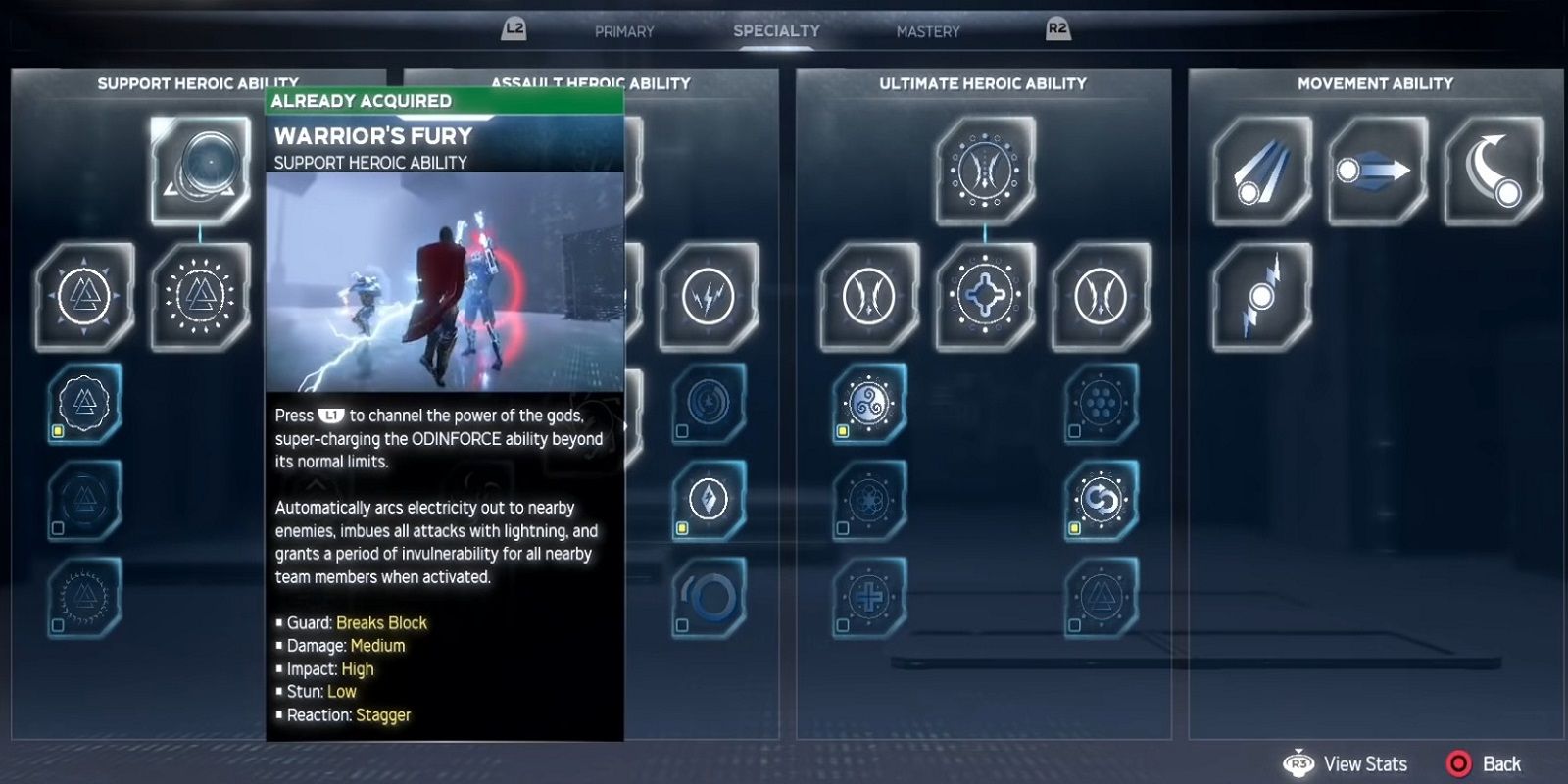 Marvel's Avengers Build Focus