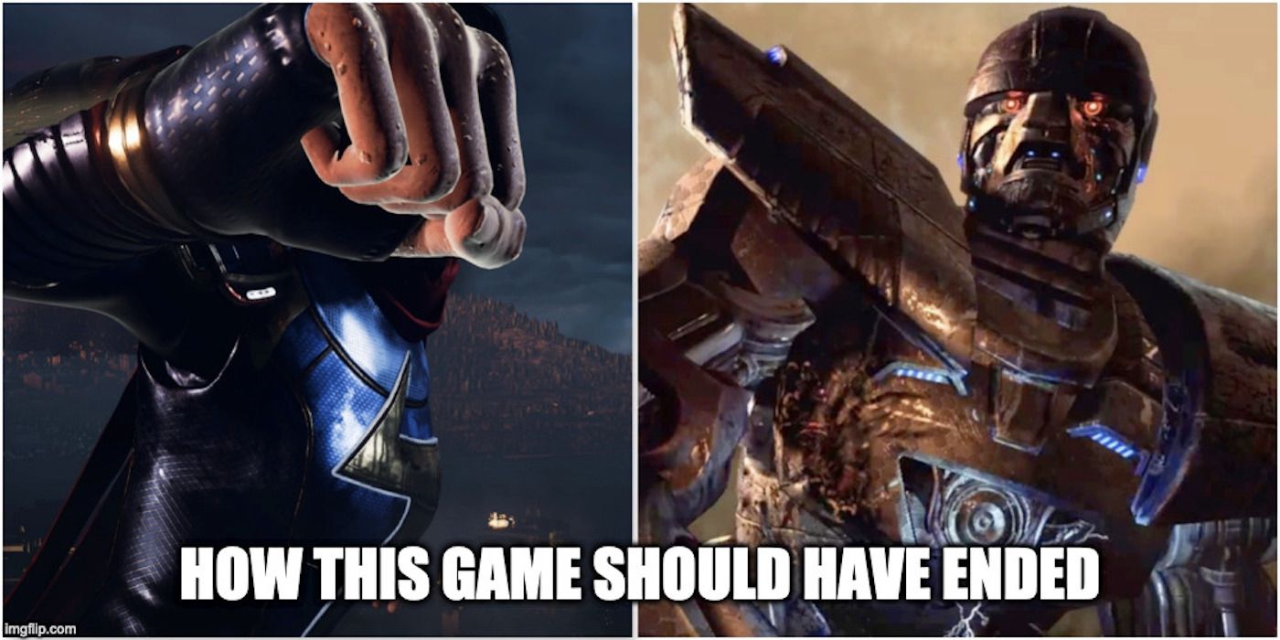This is a meme about the game Marvel's Avengers.