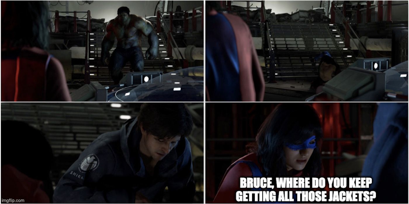 Hulk memes from Marvel's Avengers.