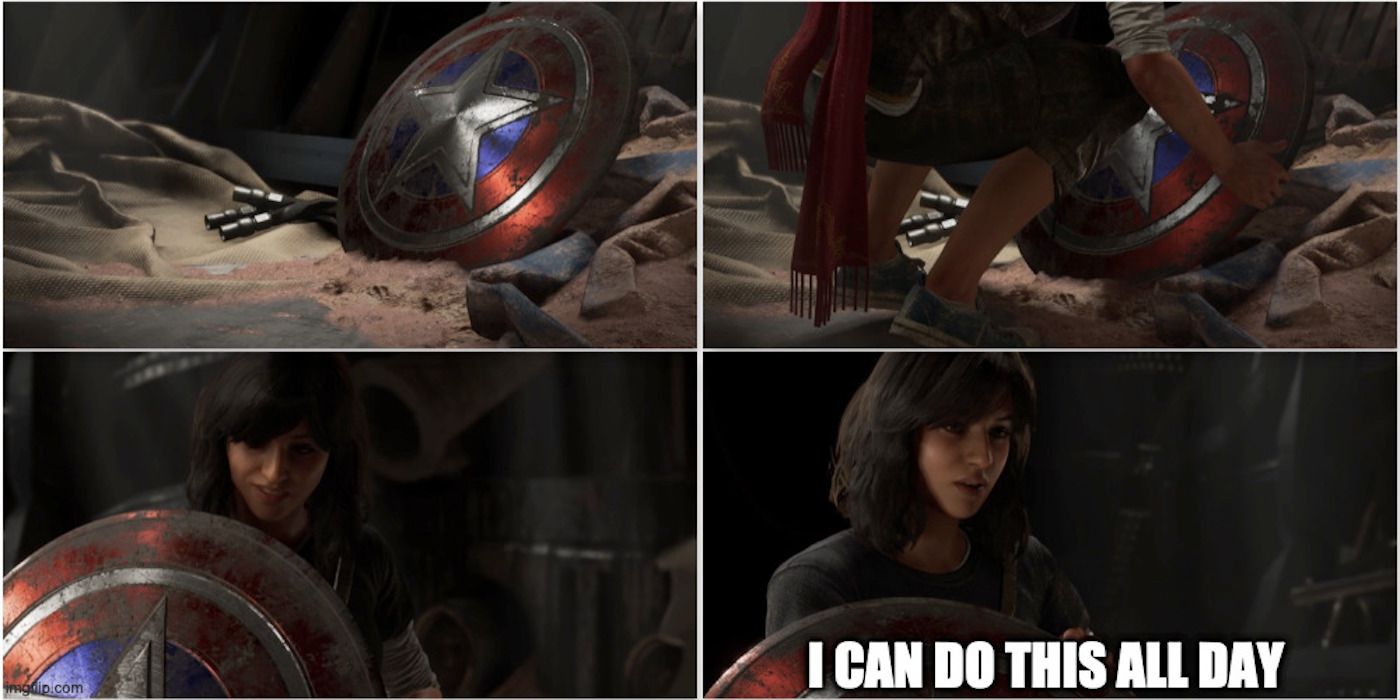Kamala Khan memes from Marvel's Avengers.