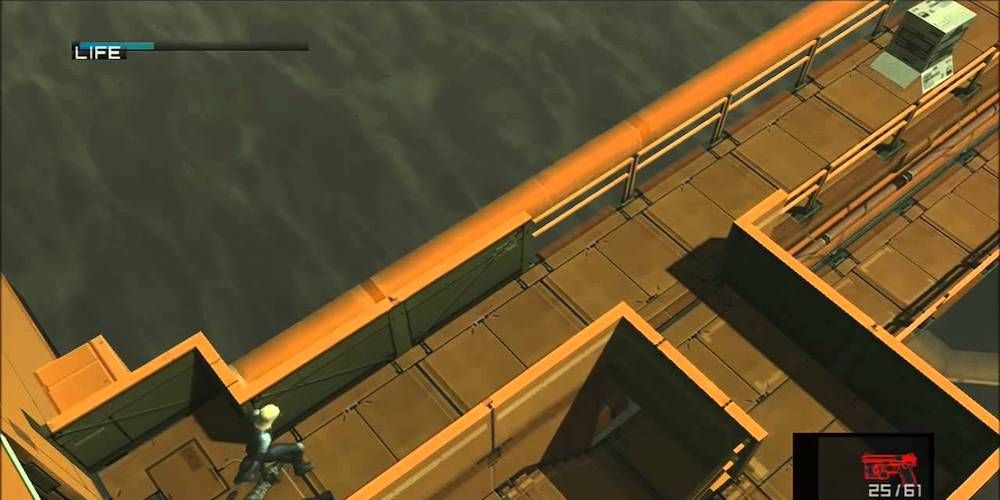 Metal gear Solid 2 snake cardboard box