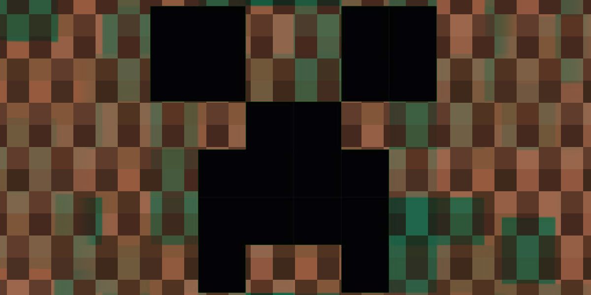 Minecraft Creeper Face on Jukebox