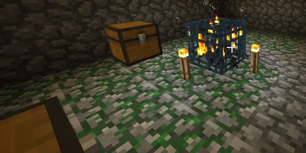 Minecraft Spider Mob Spawner