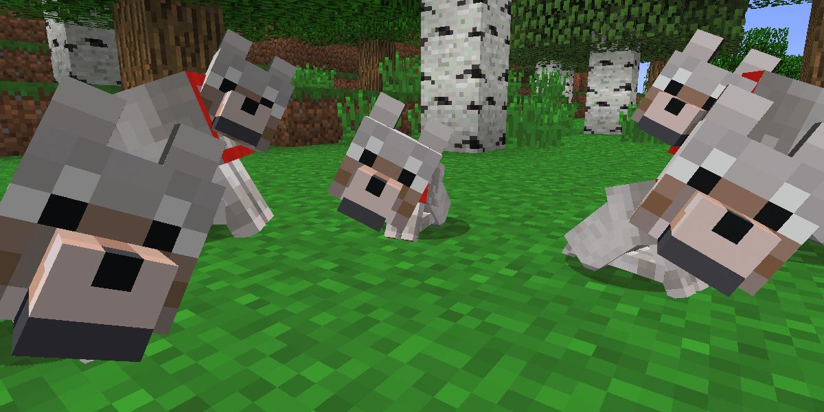 Minecraft Tamed Dog Pack